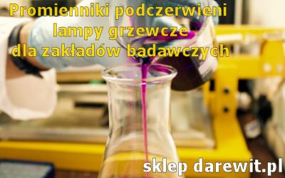 promienniki podczerwieni lampy dla zakladow badawczych